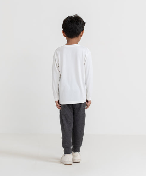 Boys' B-Fit Melange Bonded Tape Joggers